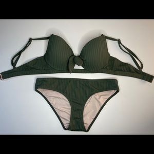 Green bikini